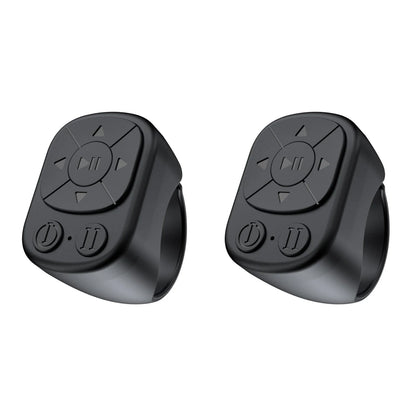Tiktok Scrolling Ring Remote Control Is Suitable for Iphone, iPad Bluetooth Page Turning Ring Roller, Both Camera Shutter, Short