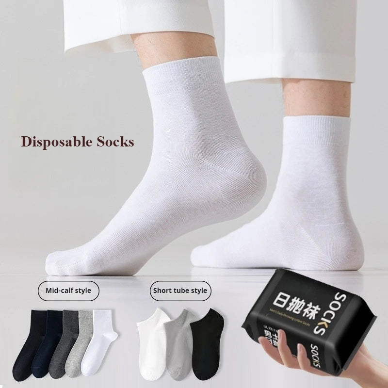 “Daily Fresh Disposable Socks”