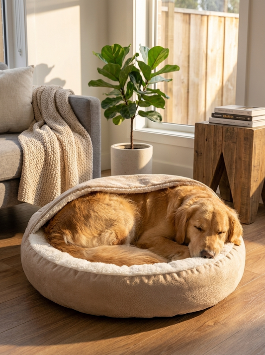 CozyNest™ Calming Pet Bed