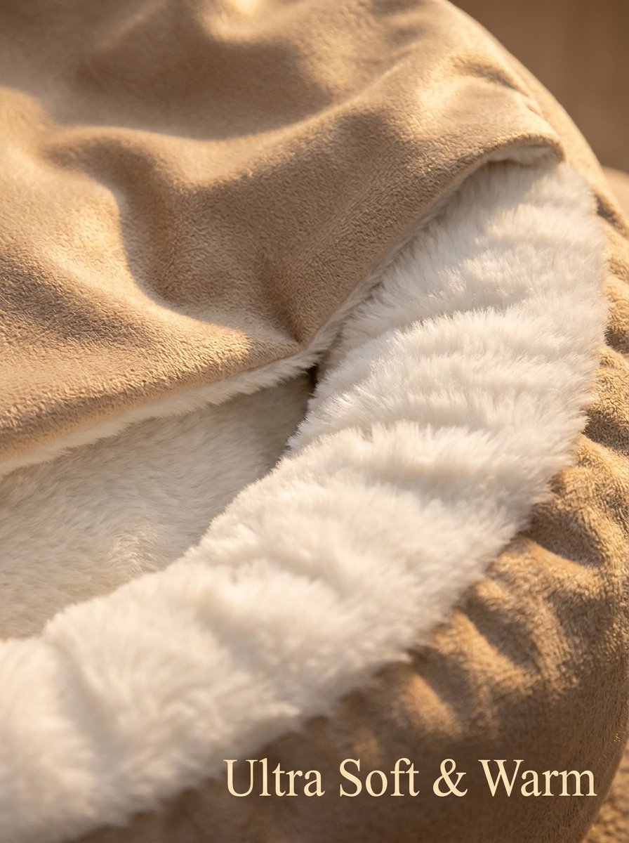 CozyNest™ Calming Pet Bed